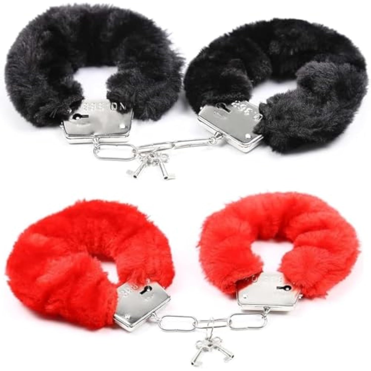 Toy Handcuffs With Keys Metal Toy Handcuffs For Teens Adults Halloween Costumes Hand Cuffs Metal Handcuffs Toy Hand Cuffs Role Play Police Costume Prop Chain Hand Cuffs With Safety Release