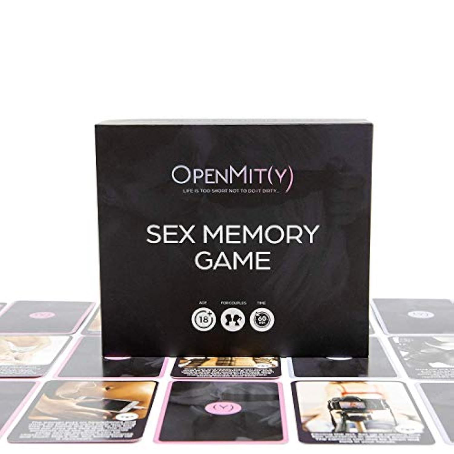 Sex Game For Couples - Naughty Sex Memory Board Game For Adults With Erotic Pictures. Couple Game Cards Can Also Be Used As Sex Coupons And As Foreplay Game.