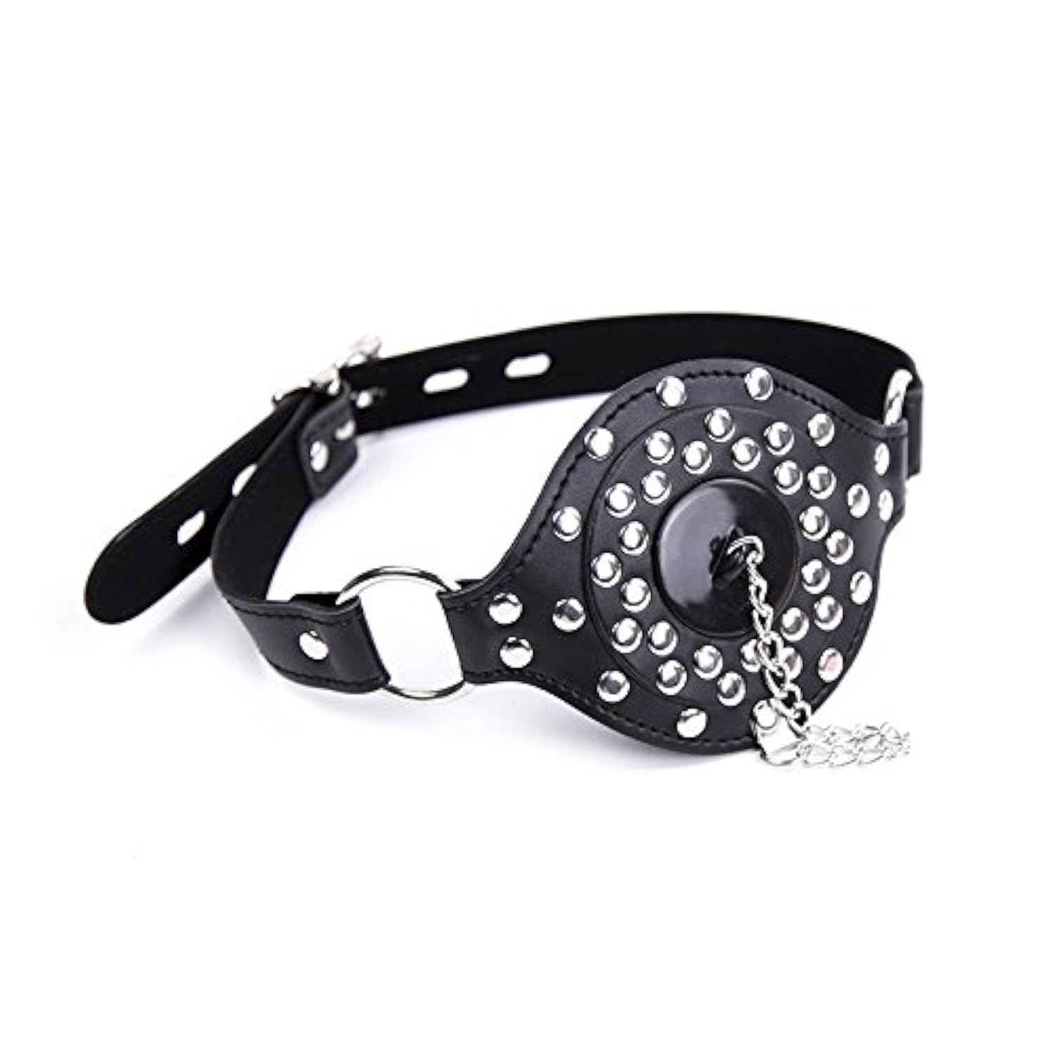 Sm Adult Play Gear & Accessories - Bit Ball Gag With Metal Chain, Female Fetish Accessories, Adult Fun & Fetish Play