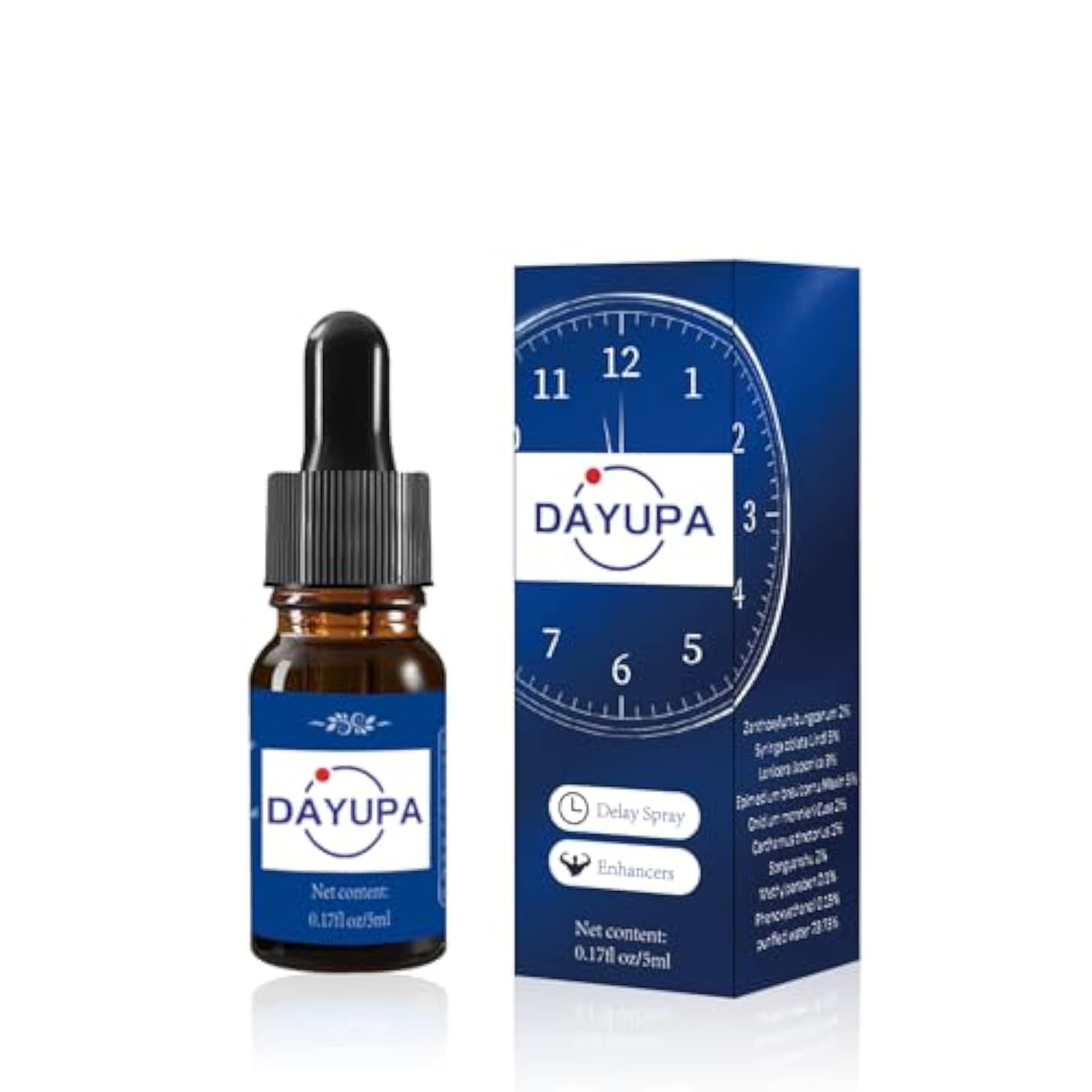 '-Enhancers-Natural Delay Drops For Men -Herbal Desensitizing Delay Drops For Lasting Longer In Bed-Quick Acting Climax Control-5Ml