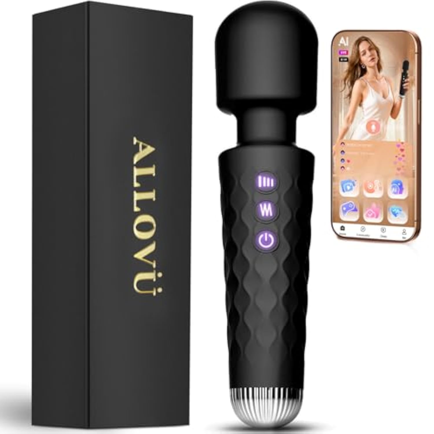 Sex Toys Vibrator Dildo For Women - Personal Wand Massager Vibrators, Usb Rechargeable Vibrating Clitoral Stimulator Sex Toys For Pleasure, 10 Vibration Waterproof Adult Sex Toy For Couples