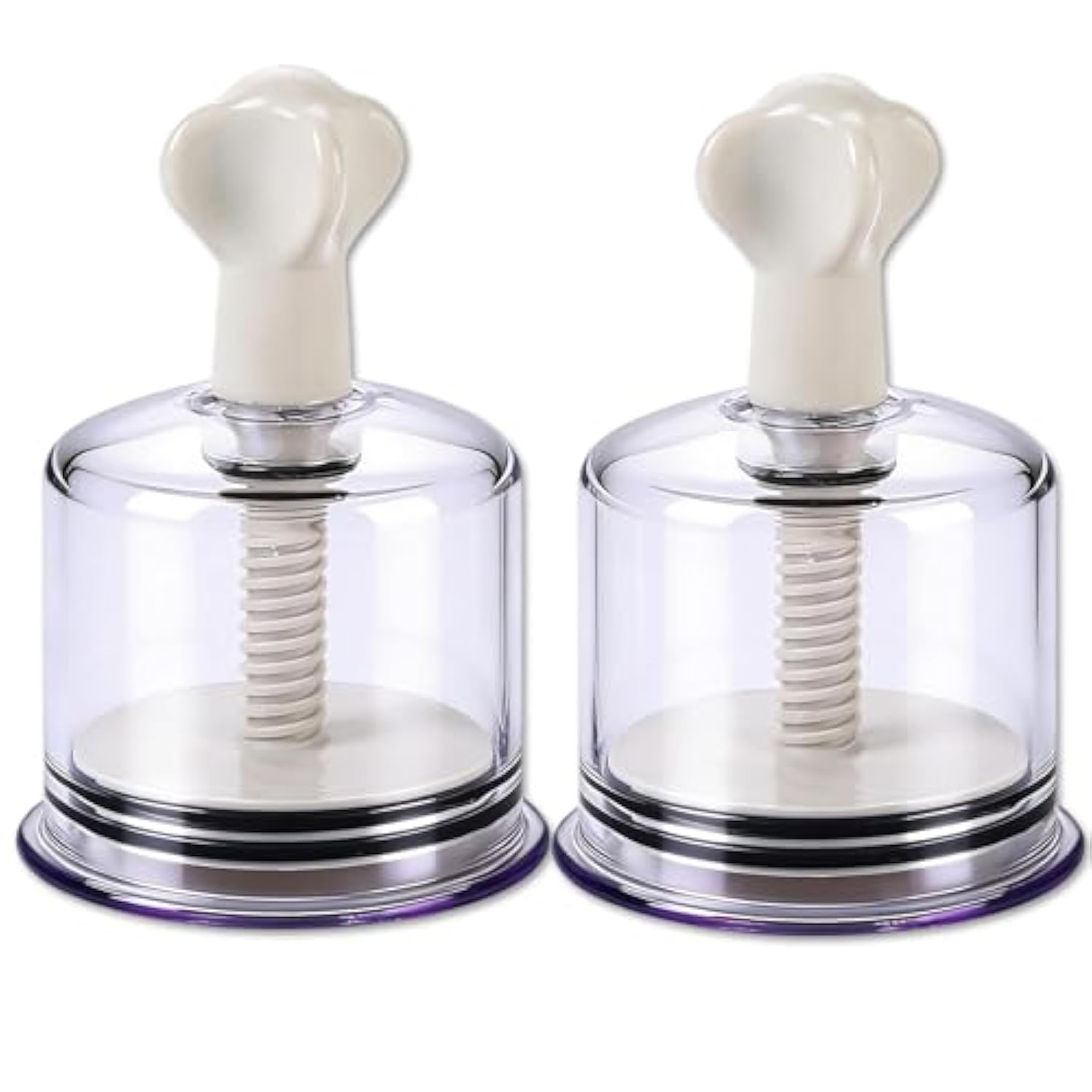 Vacuum Suction Cup Nipple Suckers Rotating Vacuum Twist Suction Cup For Nipple Inverted, Flat And Shy Nipples Heighten Sensitivity And Arousal Enlarger Cans Massage Cups Kinky Sex Toy For Women