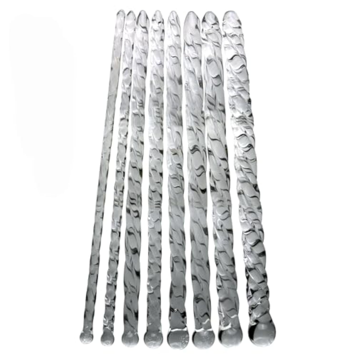 Ultra-Long Transparent Glass Urethral Sounds Penis Plug Set Male Slender Thread Urethral Plug Urethra Masturbation Rod Sex Toy For Men