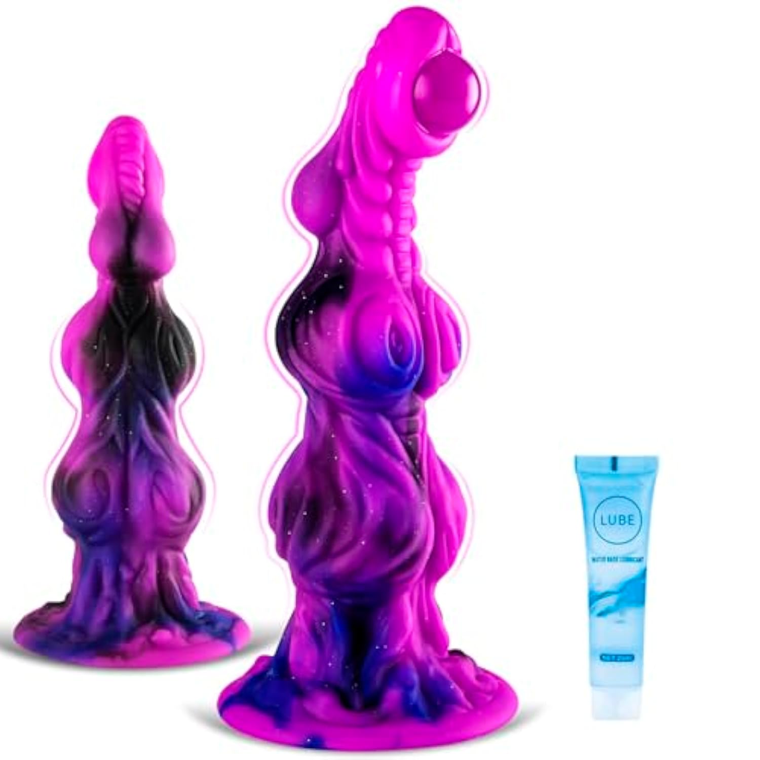 10.24" Huge Realistic Monster Knot Dildo - Big Fantasy Silicone Dildos With 3 Dog Knots,Anal Dildos With Suction Cup, Giant Knotted Dildo For G Spot Anal, Adult Sex Toy & Games For Women Men Couples
