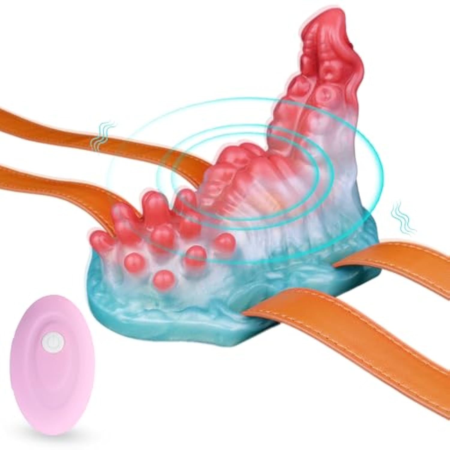 Wearable Clitoral Vibrator Grinding Sex Toys For Women, 10 Vibration Remote Control Silicone Clit Stimulator For Lesbian Pleasure And Couples Foreplay