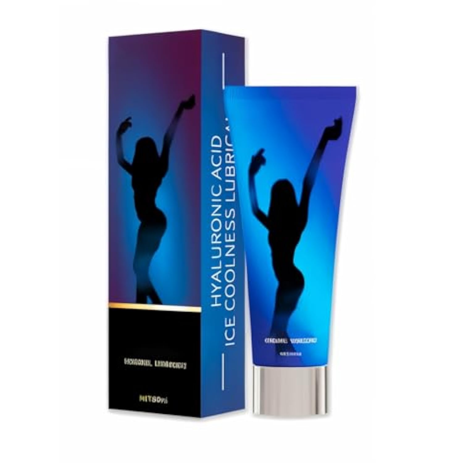 Ice & Fire Water-Based Lubricant - Fast-Acting Orgasm Gel For Oral & Intimate Play | Long-Lasting, Sensitive Skin Safe (Ice)