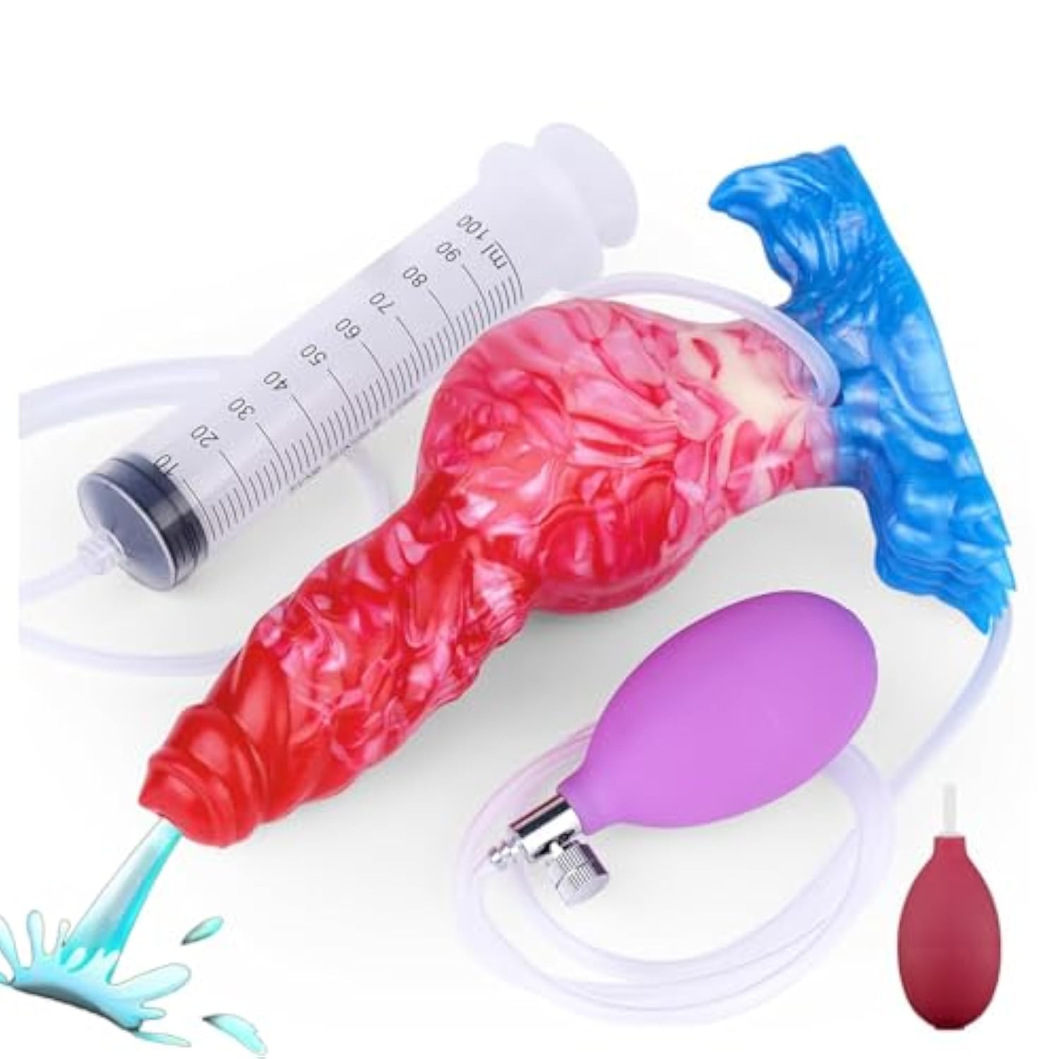 Squirting Dildos Large Insertion Silicone Dildo With Strong Suction Cups, Unique Cumshot Toy For Men And Women G-Spot Anal Anal Plug Gay Adult Sex Toys