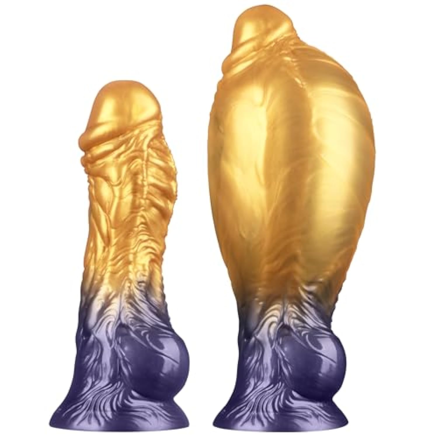 8” Dual Density Inflatable Anal Dildo Silicone Butt Plug Knot Realistic Fantasy Dildo Adjustable Adult Anal Sex Toy Beginner Training Sets With Strong Suction Cup For Women Men Beginners Couples