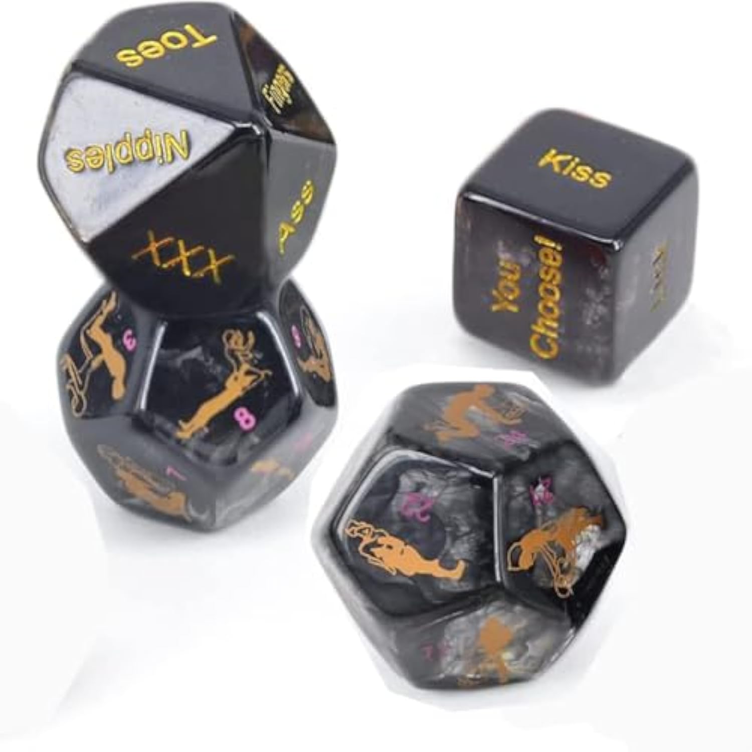Naughty Sex Dice Sex Game With Sex Positions Sex Game Dice For Couples 4 Dice