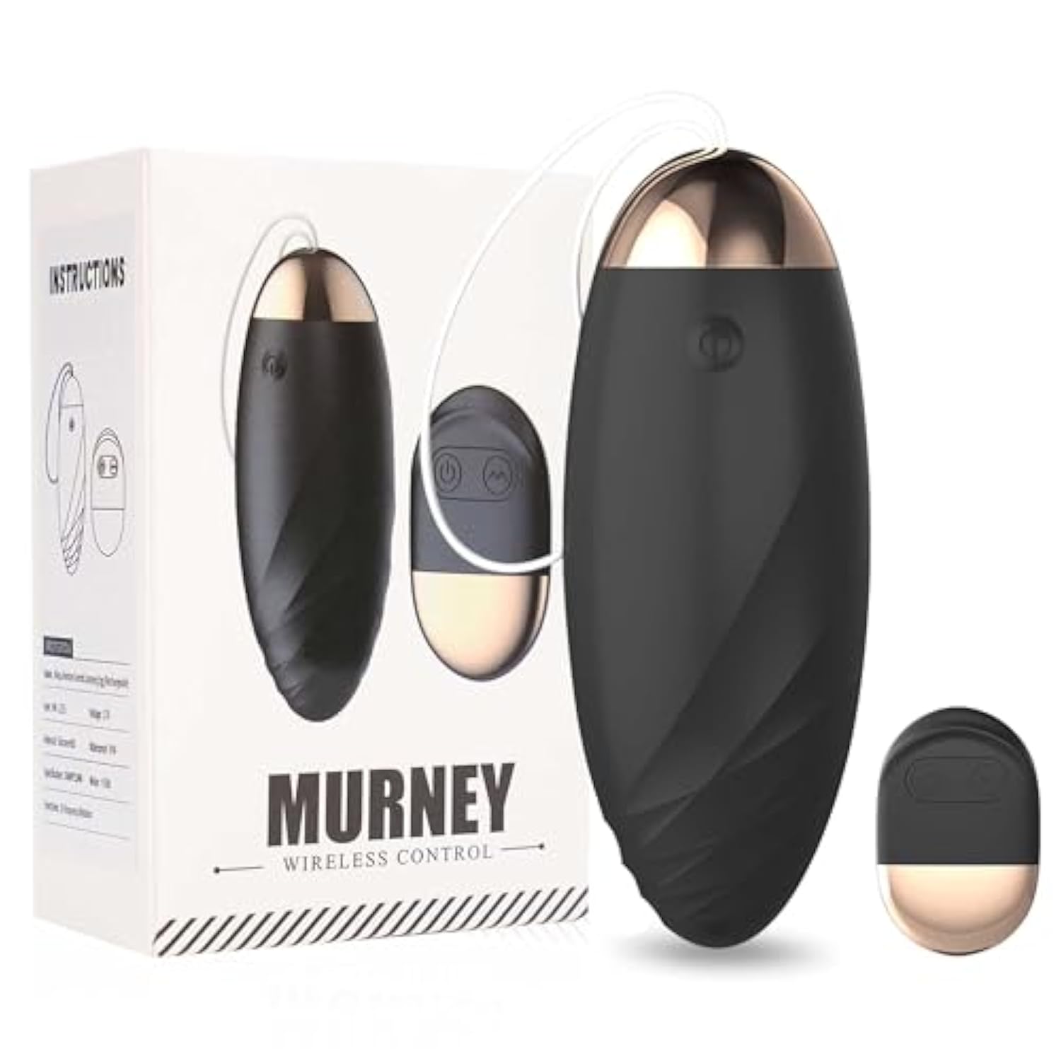 G Spot Bullet Vibrator Nipple Clitorals Stimulator, 10 Modes Portable Waterproof Mini Vaginal Anal Butt Plug Bullet Dildo Massager, Adult Sex Toy For Women And Couples (Black)