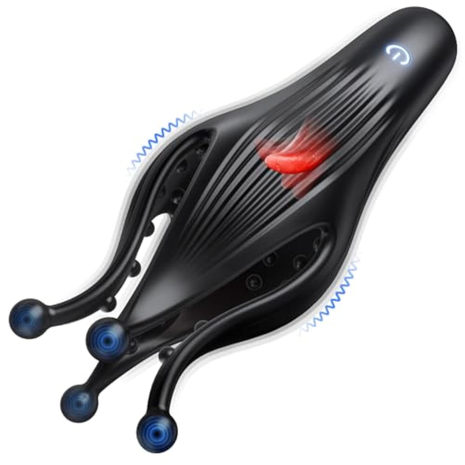 Male Sex Toy Penis Vibrator - Male Masturbator Sex Toys For Men Stroker With 10 Licking & Vibrating For Glans Clit Nipple 360° Wraparound Stimulation, Tentacle Vibrator Blowjob Adult Toy