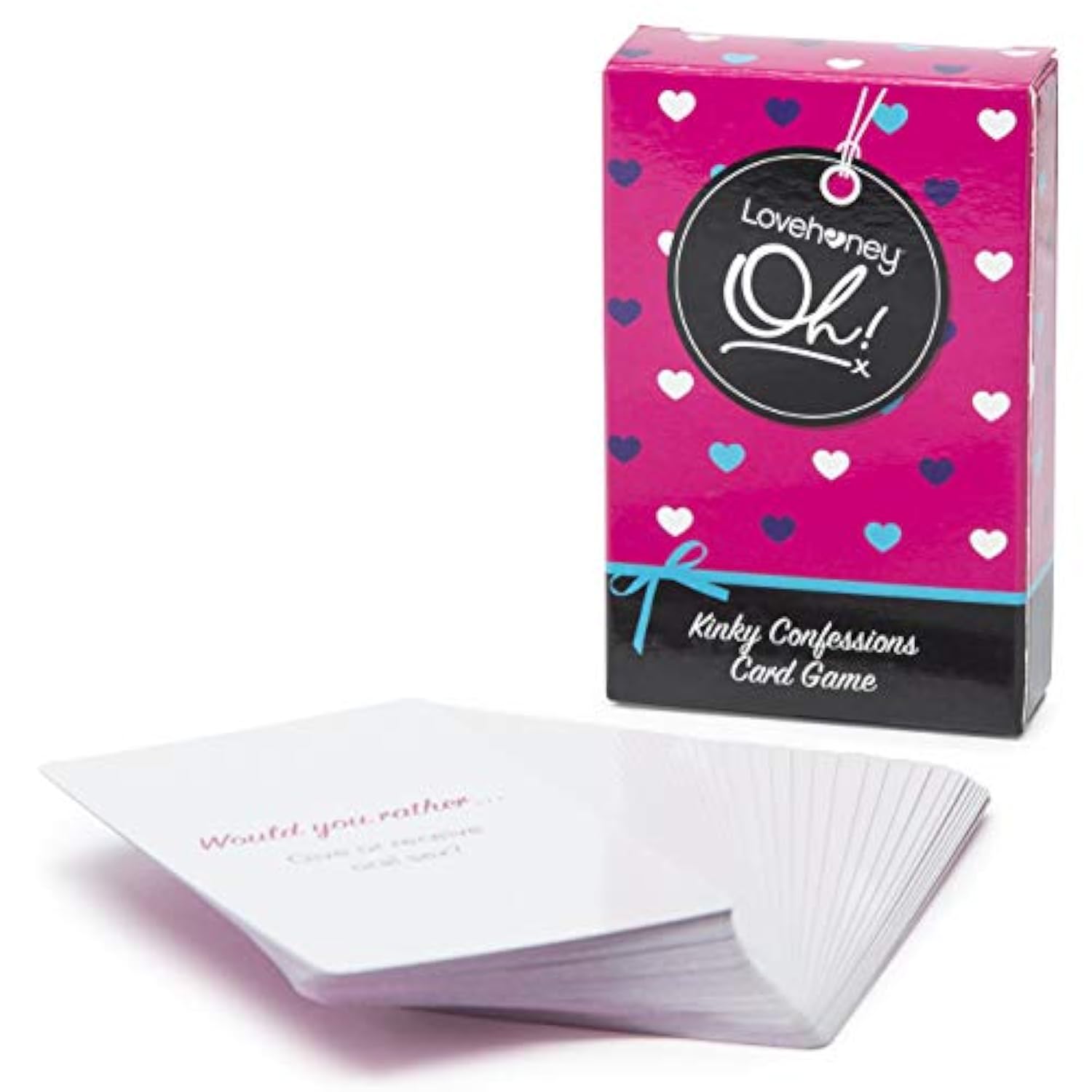 Oh! Kinky Confessions Truth Or Dare Card Game For Couples - 52 Pack