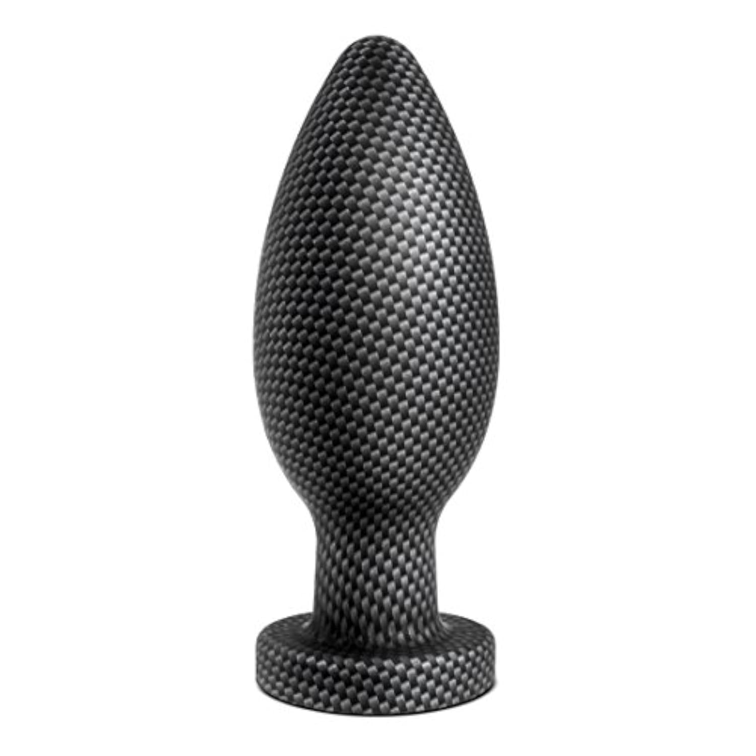 Sex Toys – Spark Silicone Plug – Medium 5.25 Inch – Tapered Beginner Butt Plug With Stayput Design & Suction Cup Base – Ultra-Smooth Anal Plug For Men, Women & Couples – Carbon Fiber