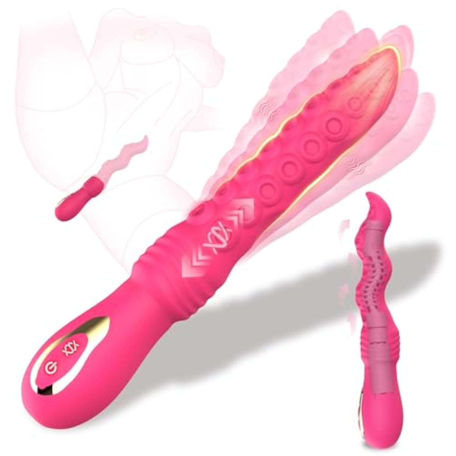 Adult Toys G Spot Vibrator - Women Sex Toys Monster Tentacle Dildo With 10 Wiggling Thrusting Vibrating Modes For Vagina Anal Stimulation, Clitoral Stimulator Vibrators Sex Vibrators G Spot Dildo