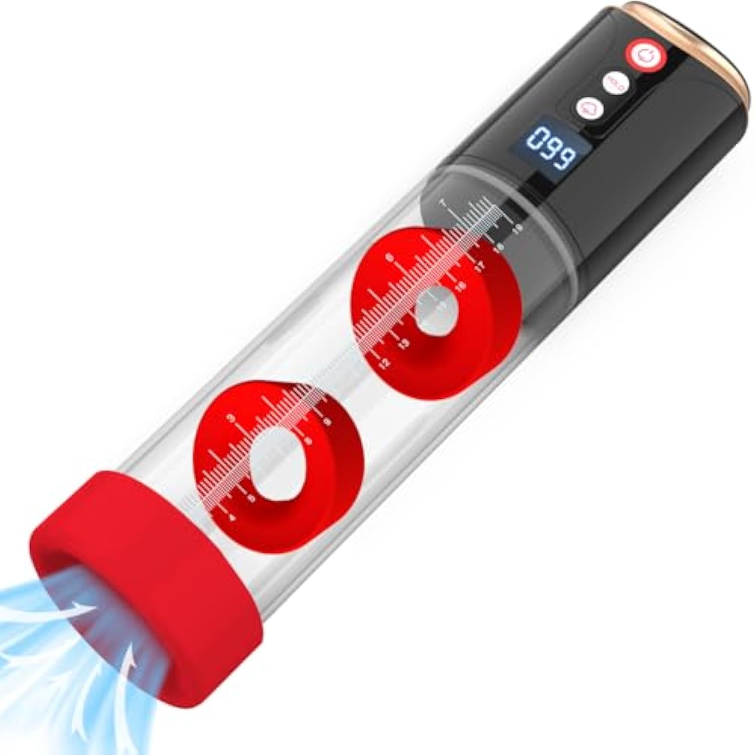 Male Masturbator Electric Penis Pump Adult Male Sex Toys For Men?Automatic Penis Vacuum 8 Suction Intensities Rechargeable Enlargement Pennis Extender, Air Pressure Device