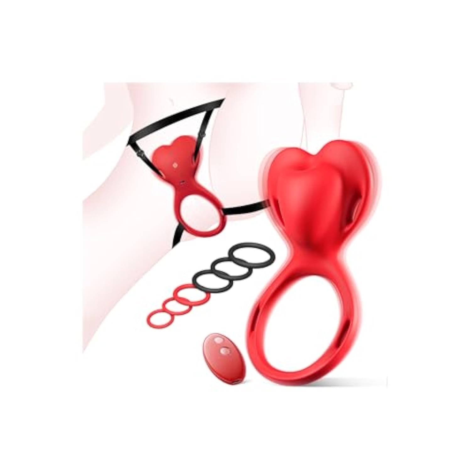 Couples Vibrator Sex Toys - 2In 1 Couples Sex Toys Wearable Panty Remote Control Vibrator Vibrating Panties For Women Men Female Adult Toy With 10 Vibrations Penis Clitoral Stimulator Bdsm