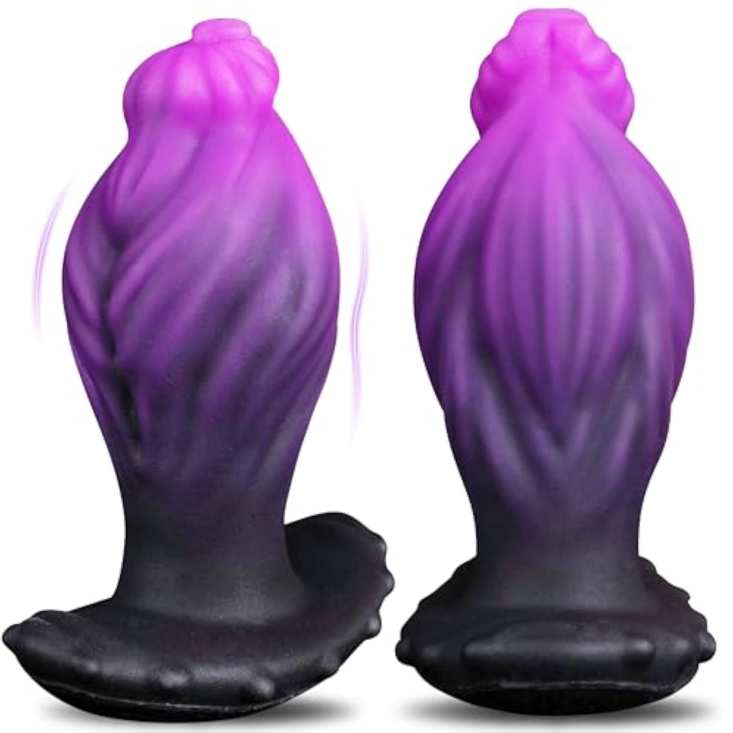 Large Butt Plug Huge Anal Plug, 5" Silicone Buttplug Wearable Anal Trainer With Safe T-Shaped Base, Big Monster Anal Dildo With Knot, Fantasy Anal Trainer Sex Toys For Gay Men Women Couple