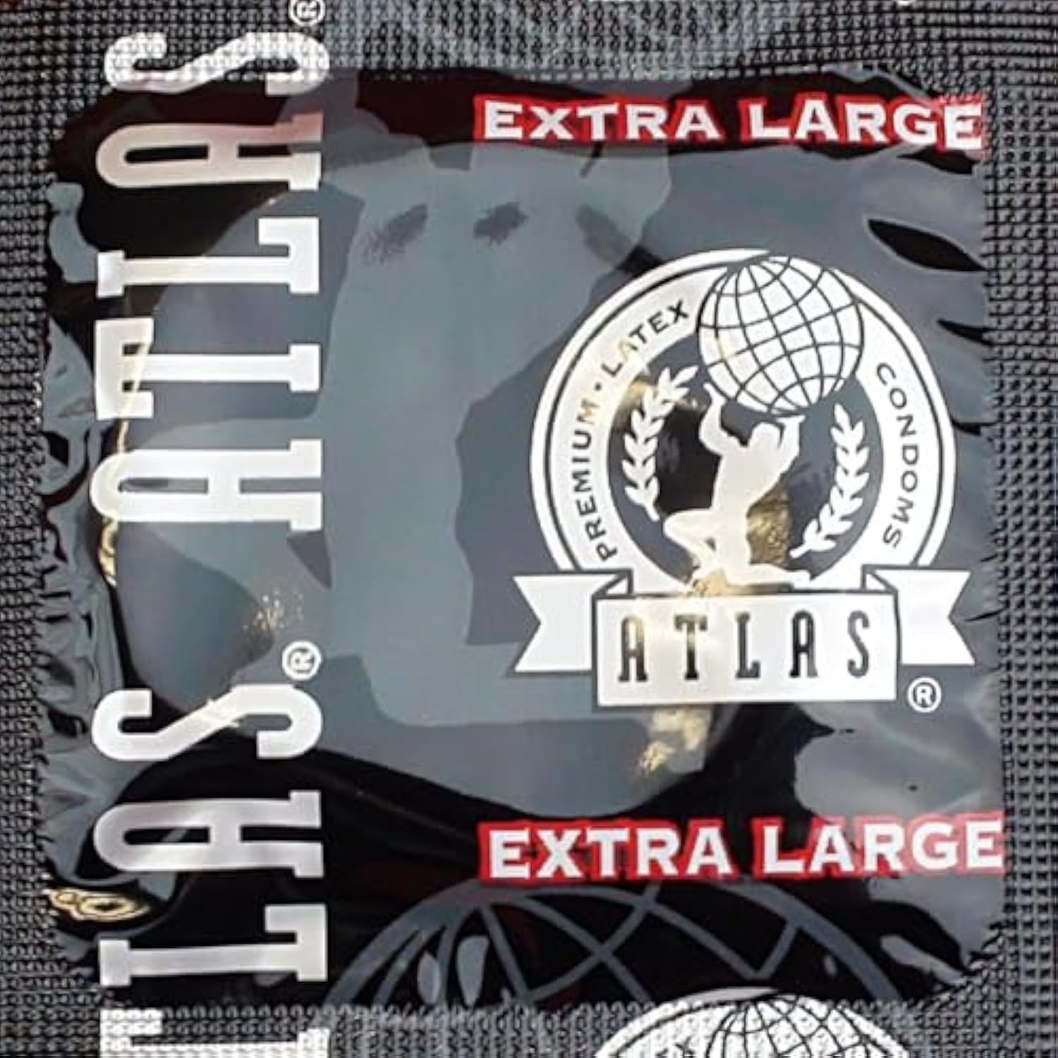 Atlas Extra Large Condoms: 36-Pack of Condoms
