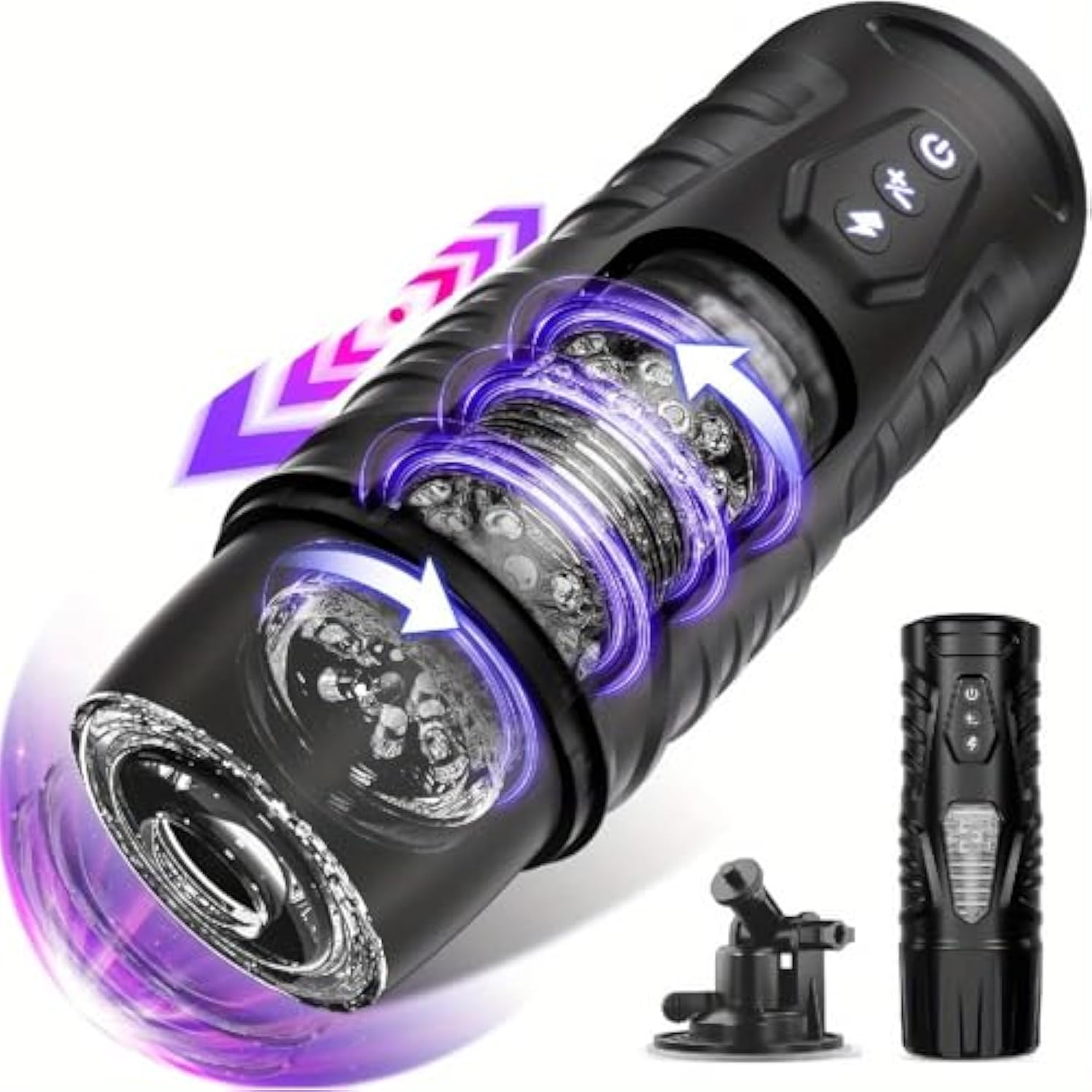 Automatic Male Masturbator Sex Toys For Men - Thrusting Machine Device Suction Blowjob Pocket Masturbator Electric