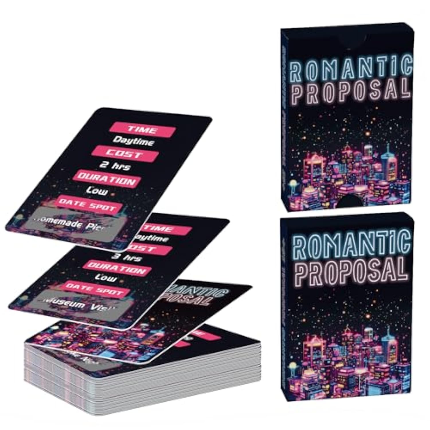 Romantic Proposal - Scratch Off Cards, Super Fun Dirty Sex Card Games For 2 Players & Couples, Romantic Bedroom Date Night Dirty Games For Adults