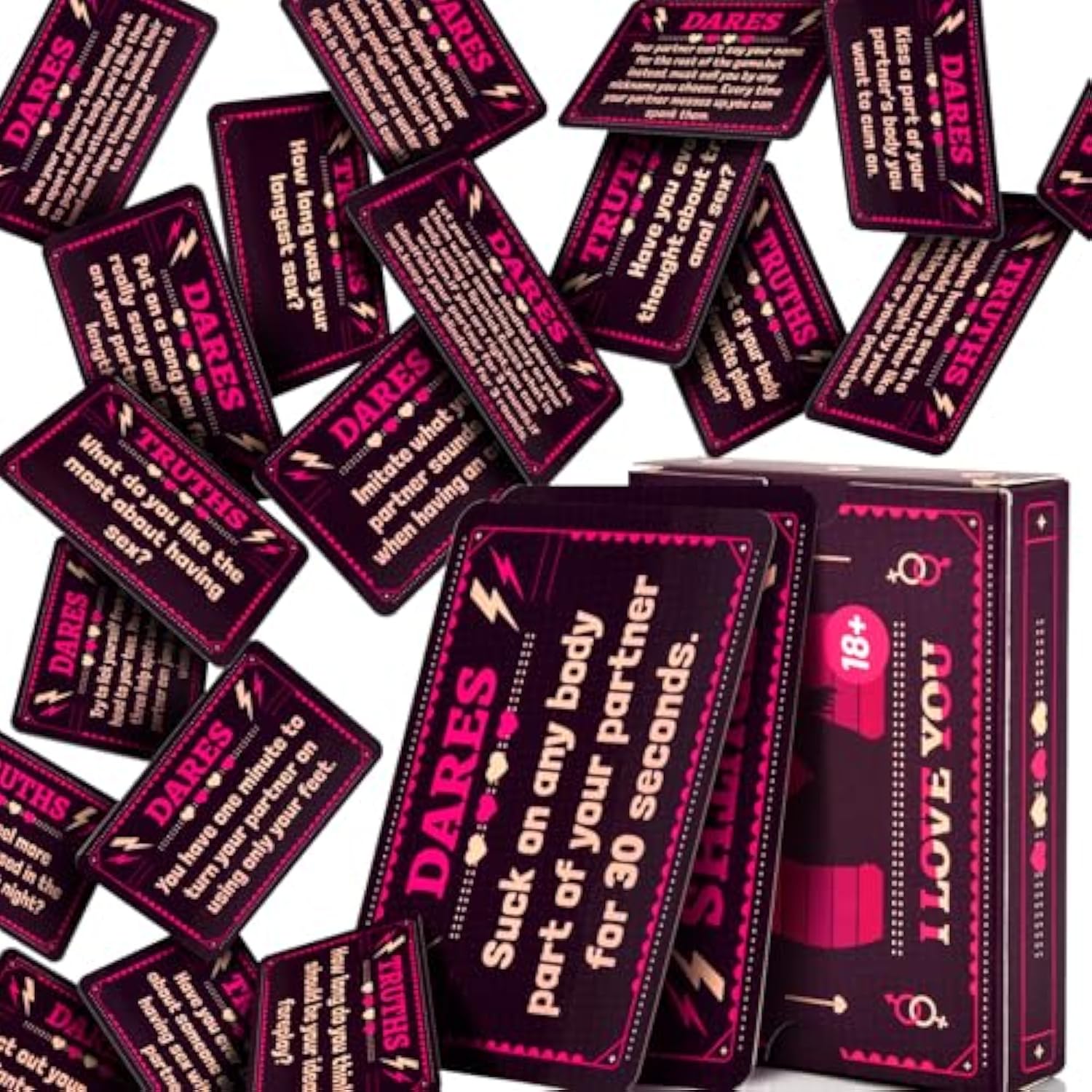 Truth Or Dare Sex Card Game Intimacy Deck Naughty Party Game Date Night Adventurous Playing Cards Erotic Bedroom Game Sex Toy For Couple Lover